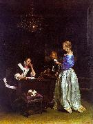 Gerard Ter Borch The Letter_a China oil painting reproduction